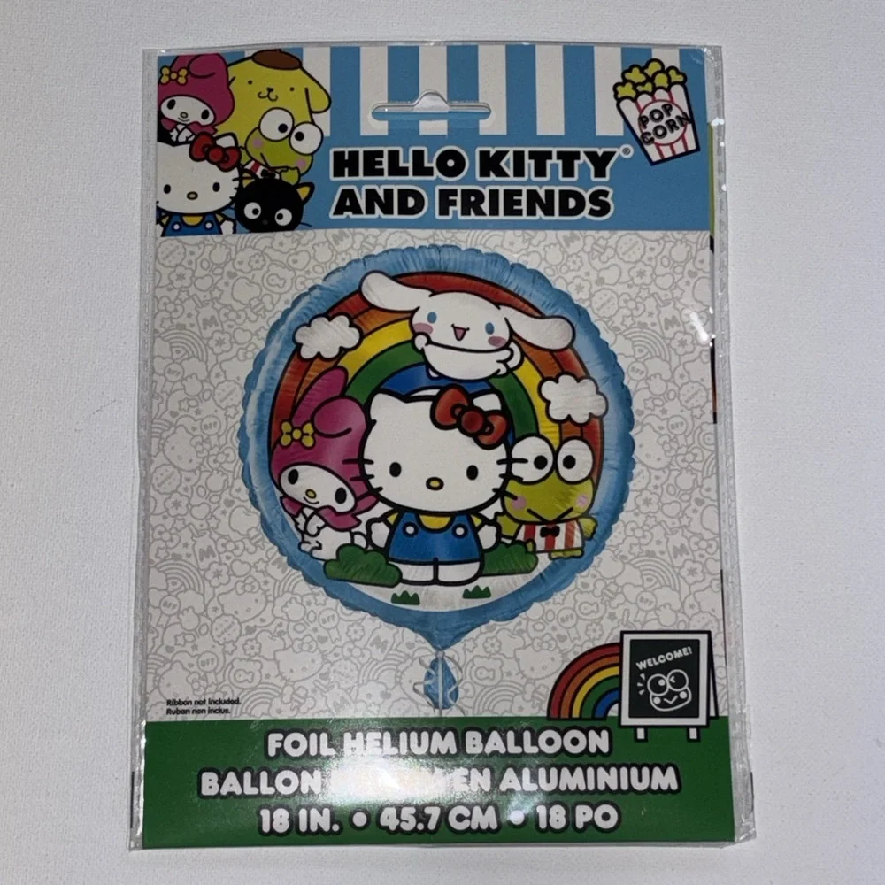 Hello Kitty & Friends Round Mylar Balloon - (18